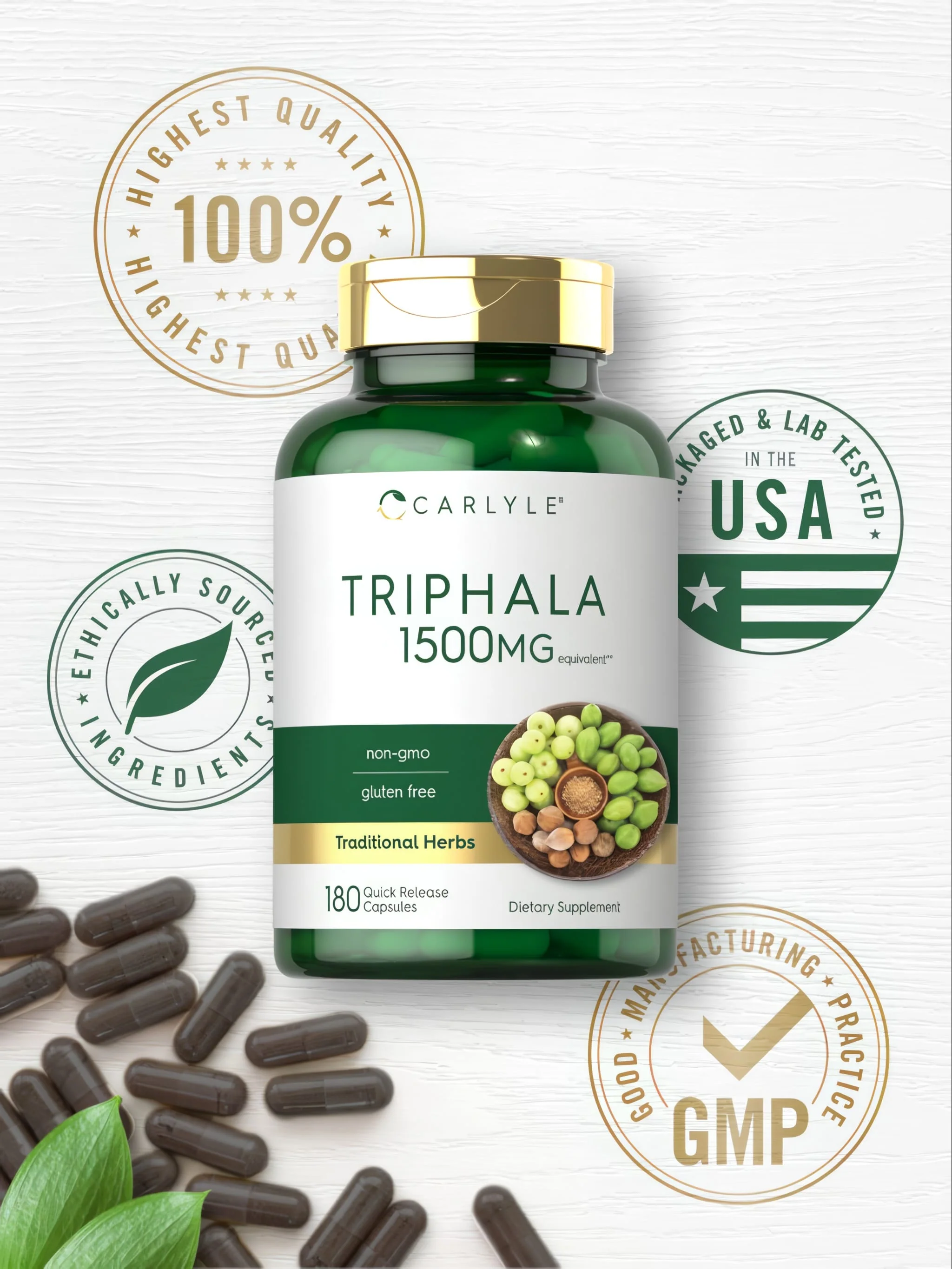 Triphala | 180 Capsules - Image 5