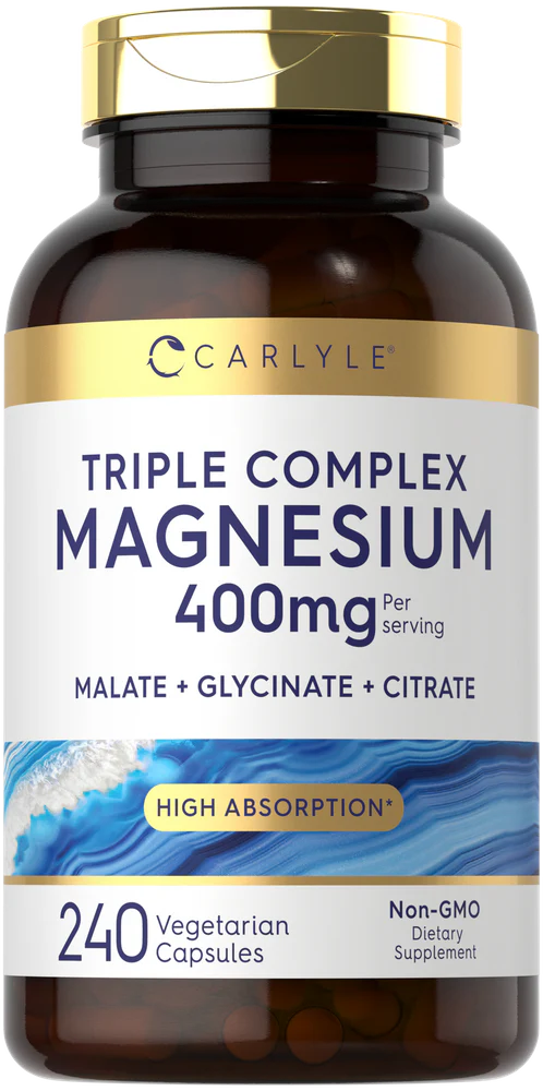 Triple Magnesium Complex 400mg | 240 Capsules