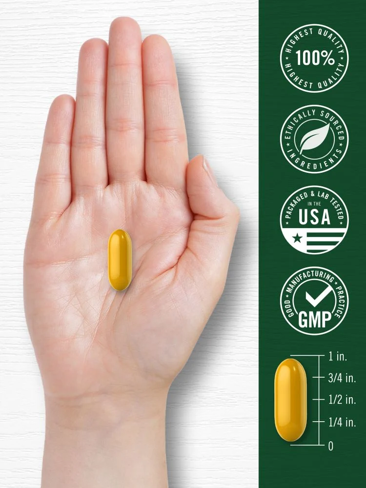 Turmeric Curcumin | 60 Softgels - Image 7