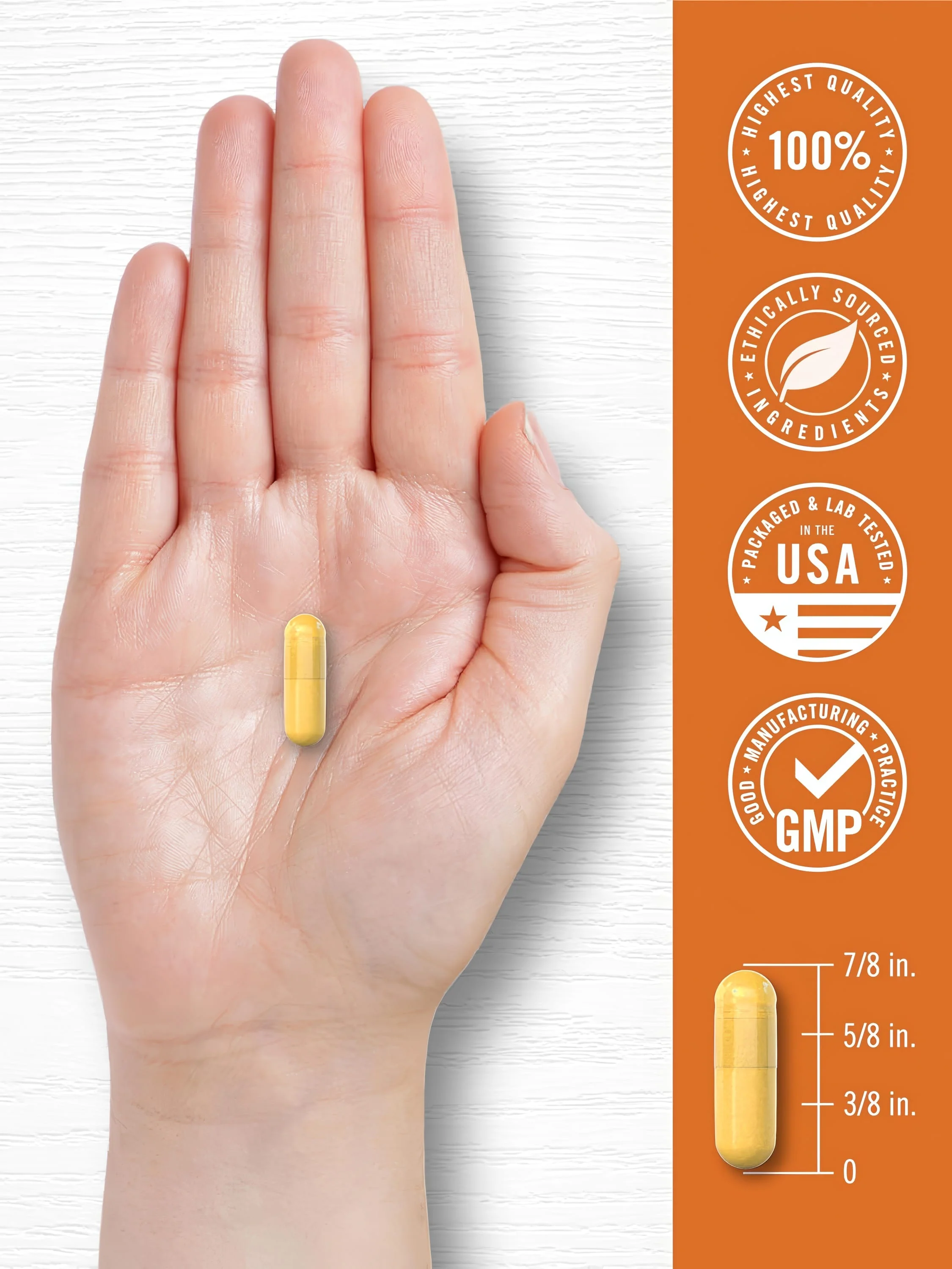 Turmeric Curcumin with Black Pepper | 180 Capsules - Image 7