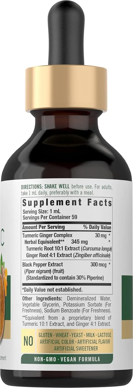 Turmeric & Ginger | 2oz Liquid - Image 2