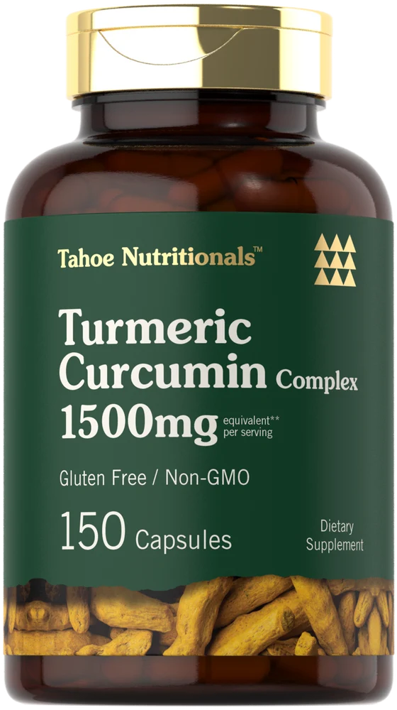 Turmeric Supplement | 150 Capsules
