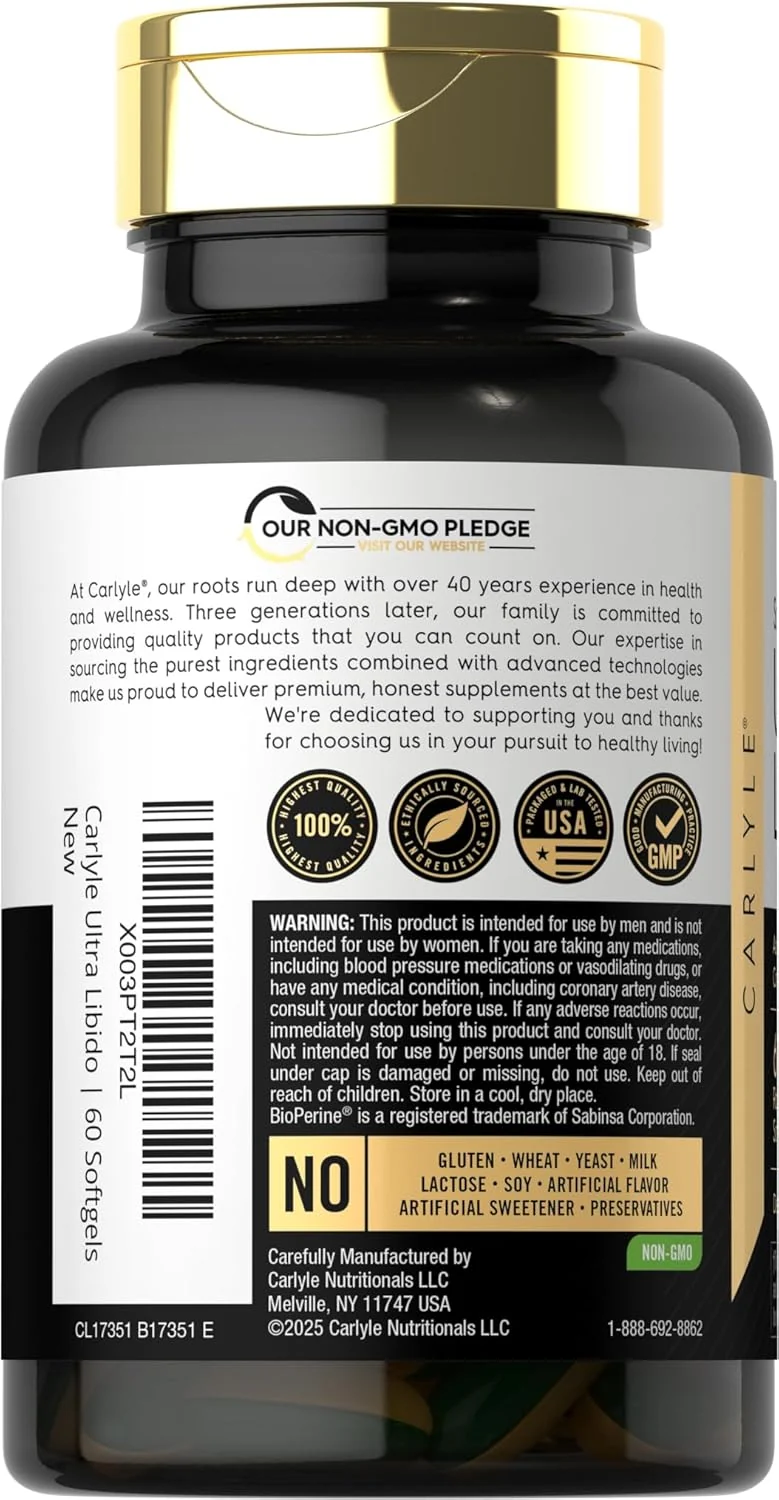 Ultra Libido | 60 Softgels - Image 3