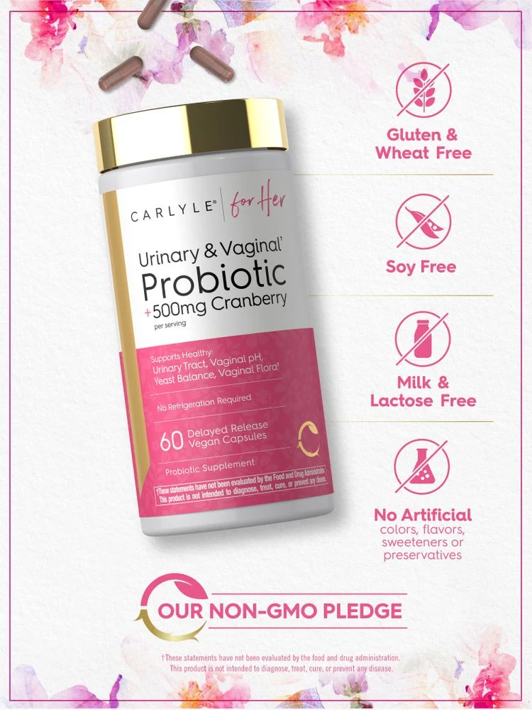 Urinary and Vaginal Probiotic for Women | 60 Capsules - Image 5