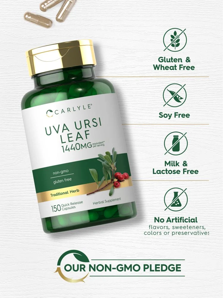 Uva Ursi | 150 Capsules - Image 5