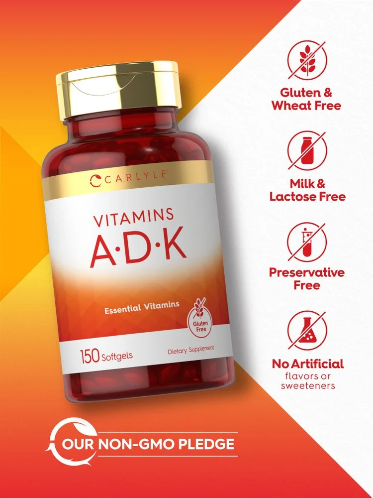 Vitamin ADK | 150 Softgels - Image 5