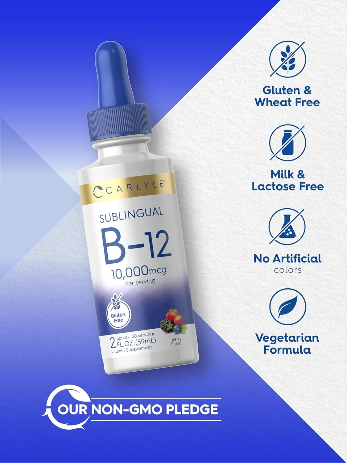Vitamin B-12 10000mcg per serving | 2oz Liquid - Image 5