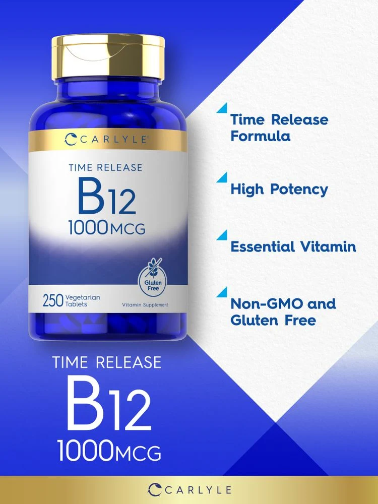 Vitamin B-12 1000mcg | 250 Tablets - Image 3