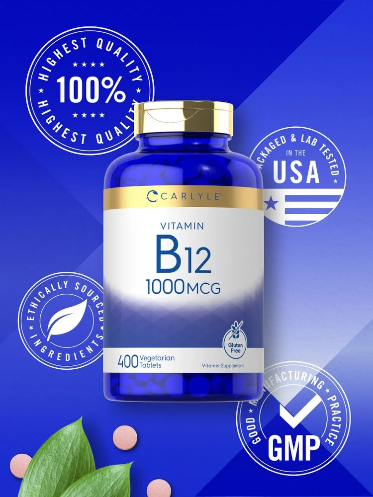 Vitamin B-12 1000mcg | 400 Tablets - Image 5