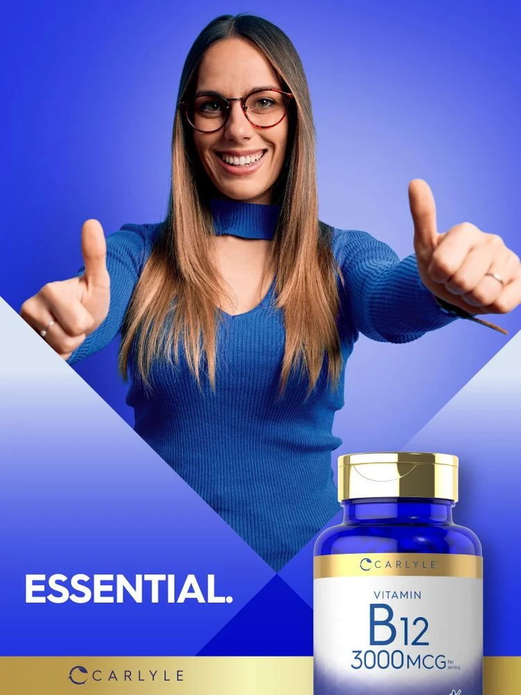 Vitamin B-12 3000mcg per serving | 180 Tablets - Image 6