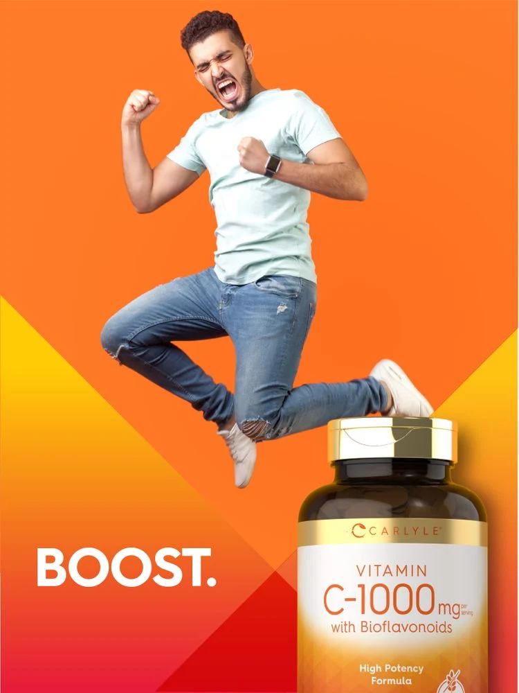 Vitamin C 1000mg per serving with Bioflavonoids | 250 Caplets - Image 7