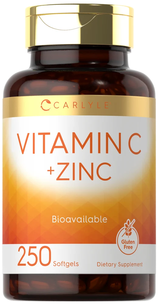 Vitamin C with Zinc | 250 Softgels