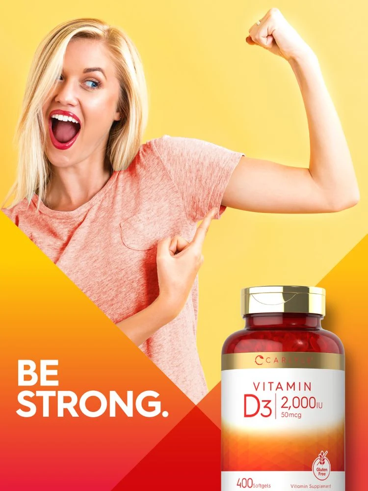 Vitamin D-3 2000 IU | 400 Softgels - Image 6