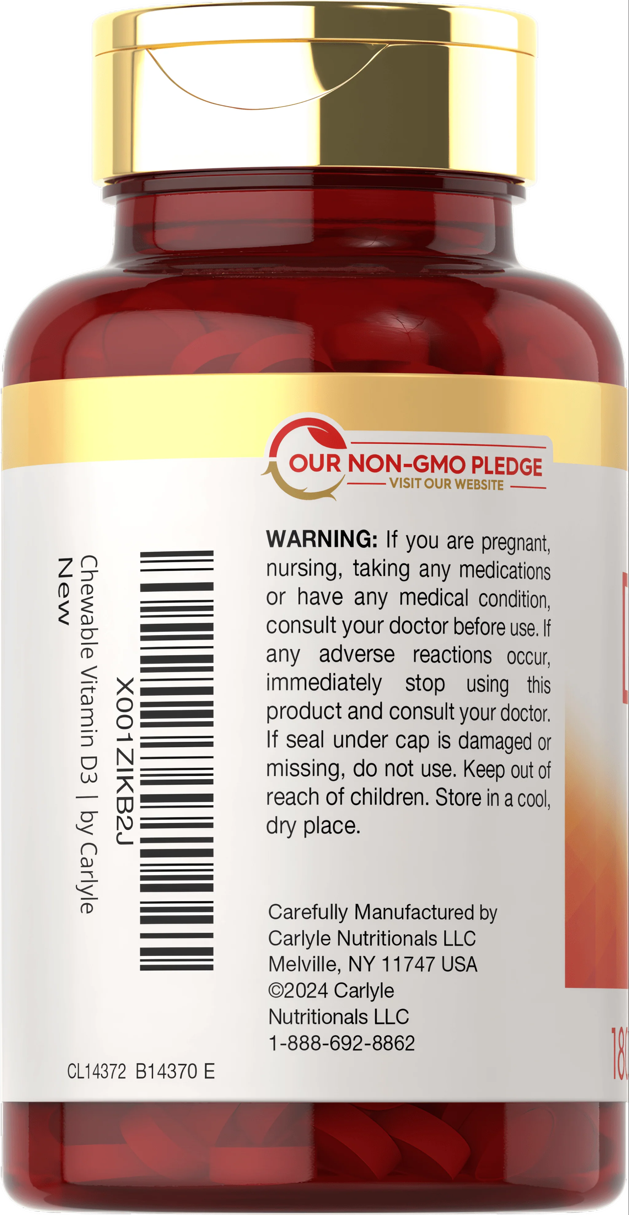 Vitamin D-3 2000IU | 180 Tablets - Image 3