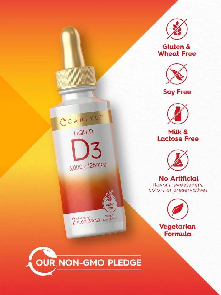 Vitamin D-3 5000IU | 2oz Liquid - Image 5