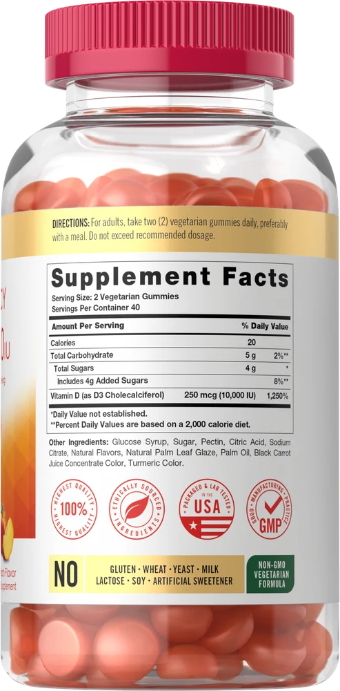 Vitamin D-3 | 80 Gummies - Image 2