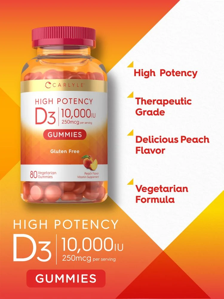 Vitamin D-3 | 80 Gummies - Image 4