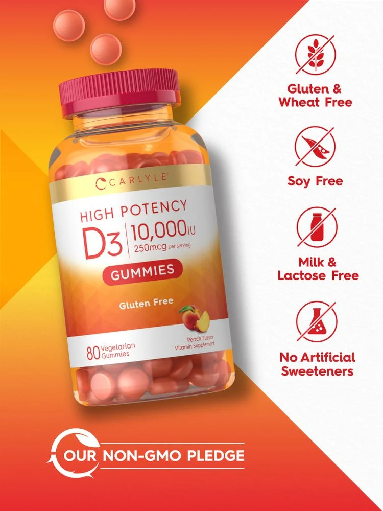 Vitamin D-3 | 80 Gummies - Image 5