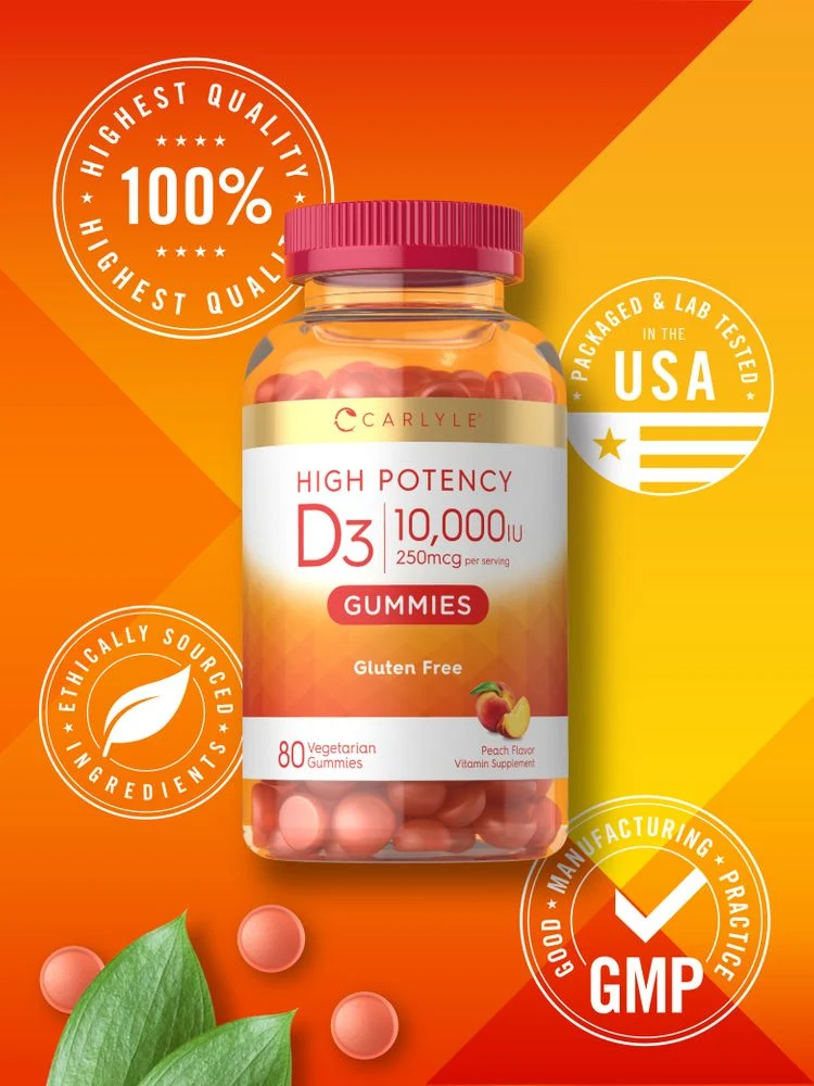 Vitamin D-3 | 80 Gummies - Image 6