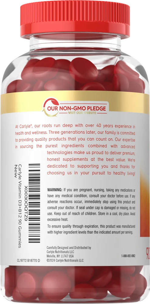 Vitamin D-3 Complex | 90 Gummies - Image 3