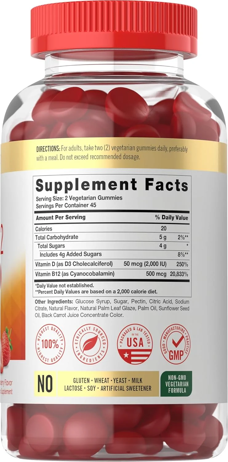 Vitamin D-3 Complex | 90 Gummies - Image 9