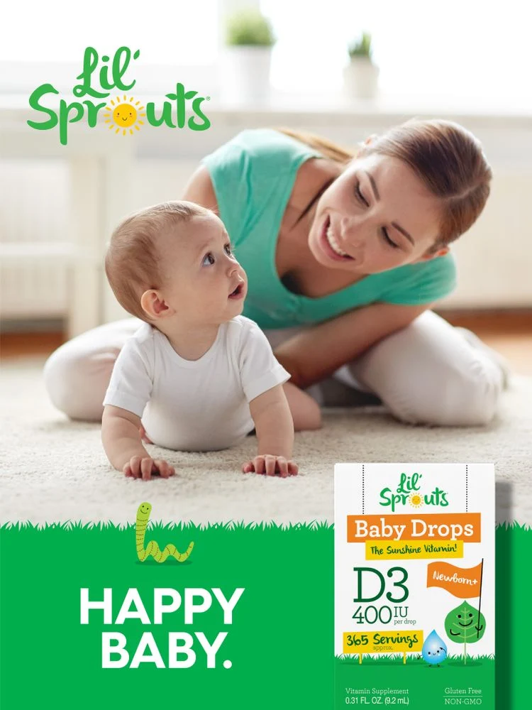 Vitamin D-3 for Babies 400IU | 0.31oz Liquid - Image 6