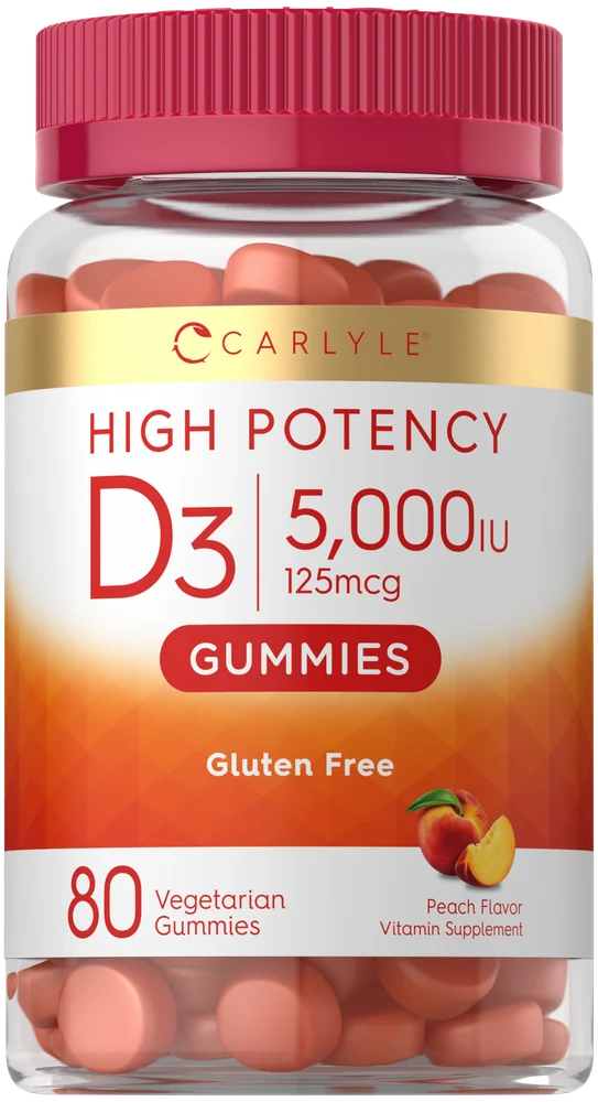 Vitamin D3 Gummies | 5000 IU (125 mcg)