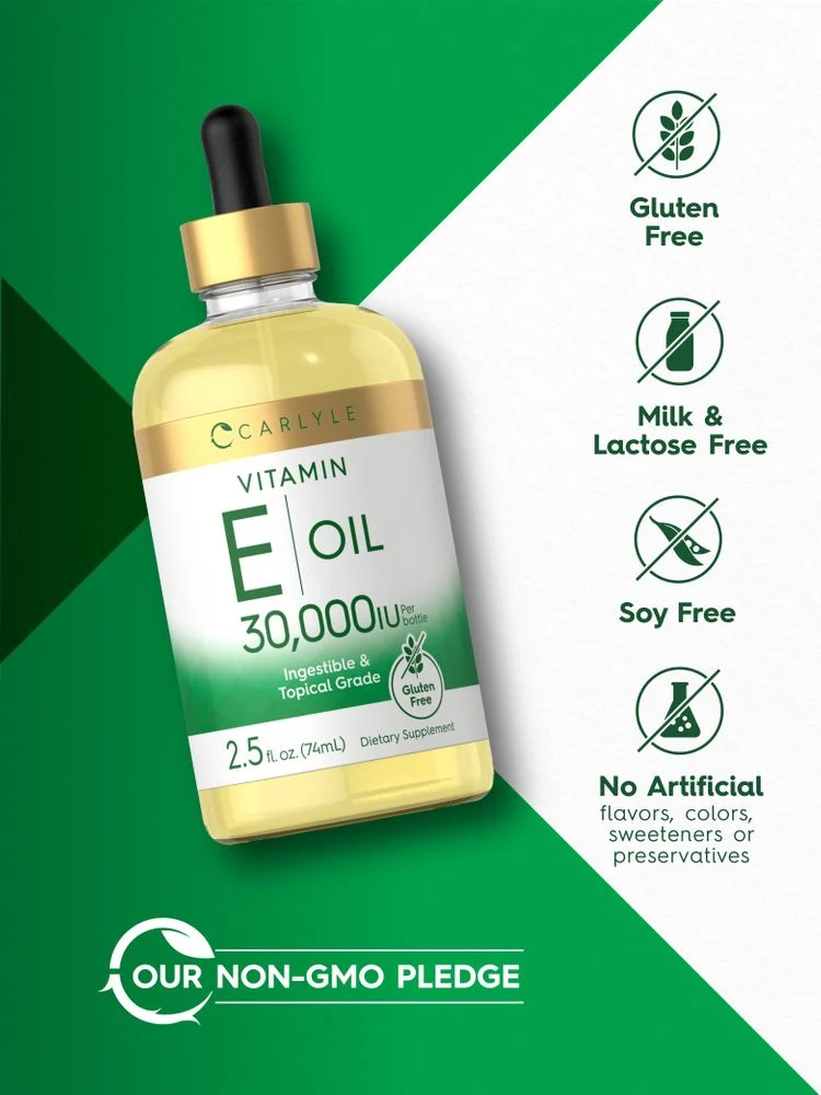 Vitamin E 30000 IU | 2.5oz Oil - Image 5