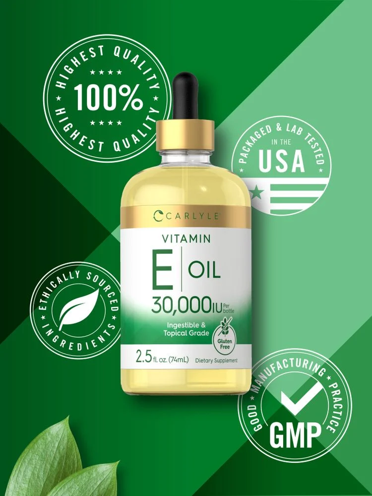 Vitamin E 30000 IU | 2.5oz Oil - Image 6