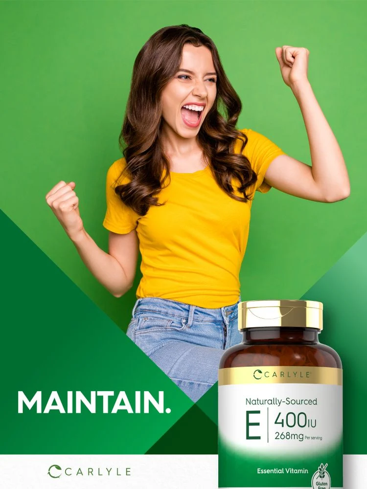 Vitamin E 400IU per serving | 250 Softgels - Image 6