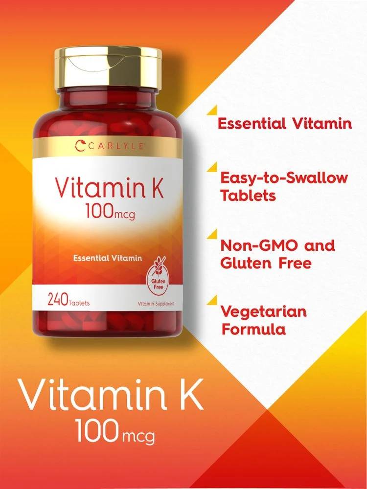 Vitamin K 100mcg | 240 Tablets - Image 3