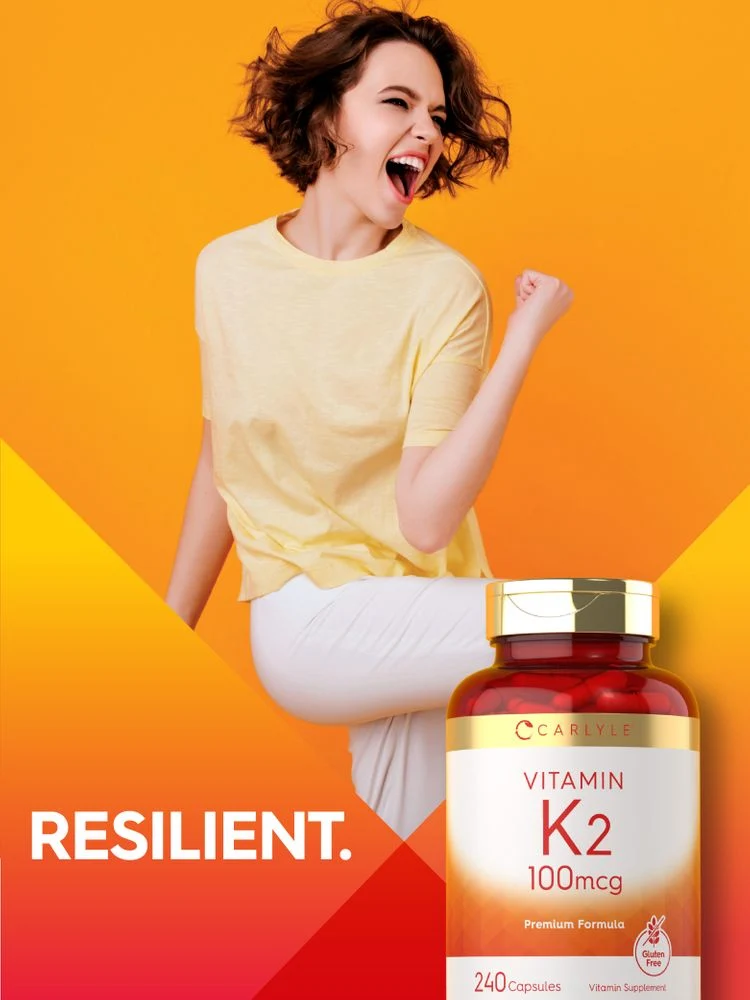 Vitamin K-2 100mcg | 240 Capsules - Image 7