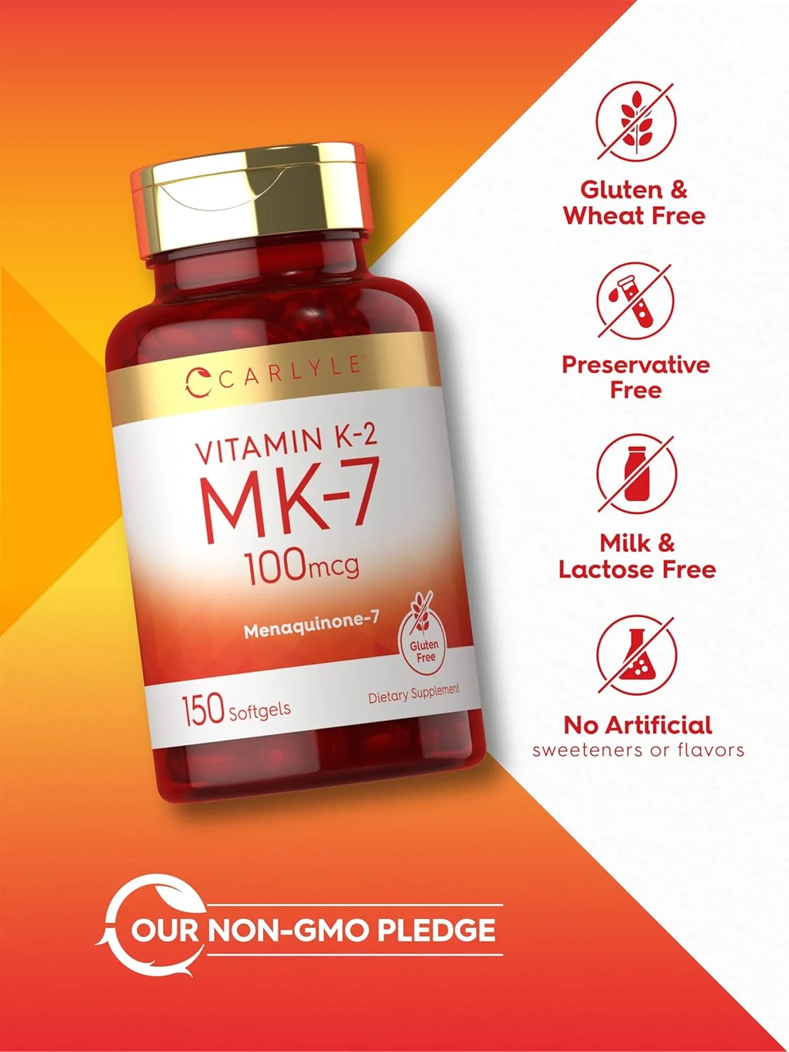 Vitamin K-2 MK-7 100mcg | 150 Softgels - Image 5