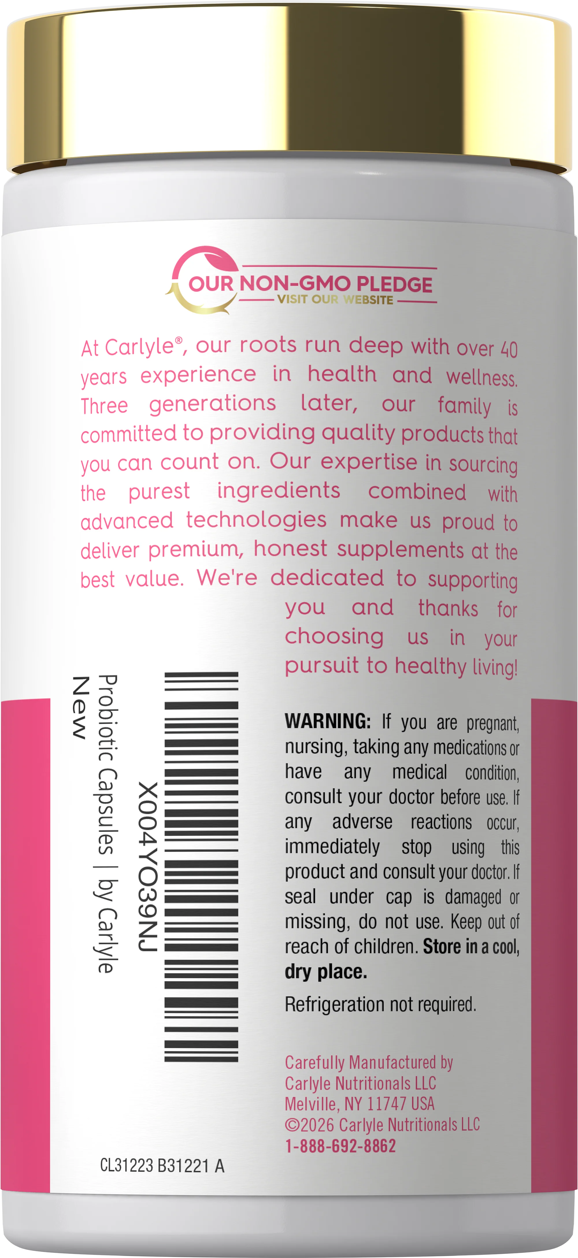 Women's 30 Billion CFU Probiotic | 30 Capsules - Image 3