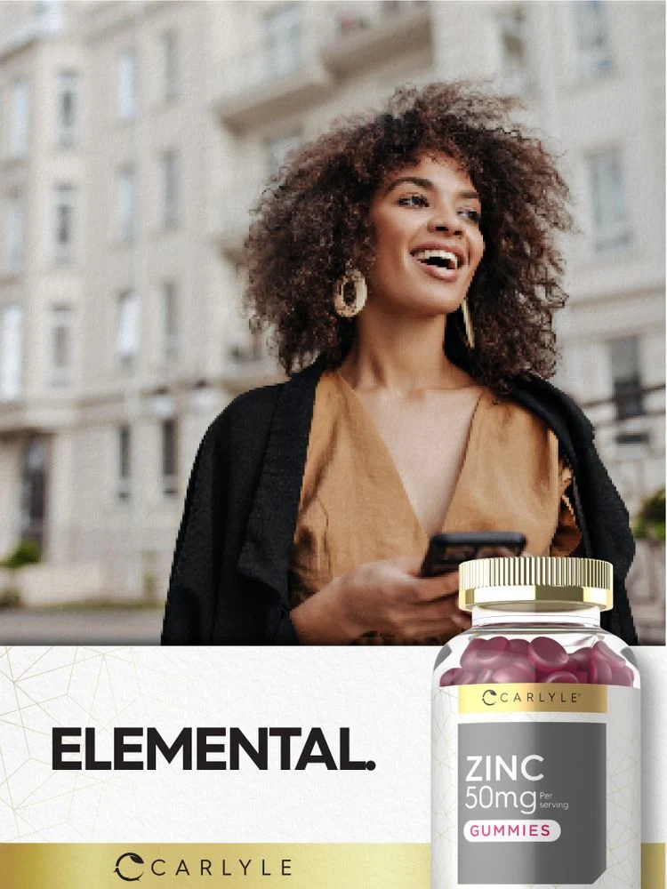 Zinc 50mg per serving | 150 Gummies - Image 7