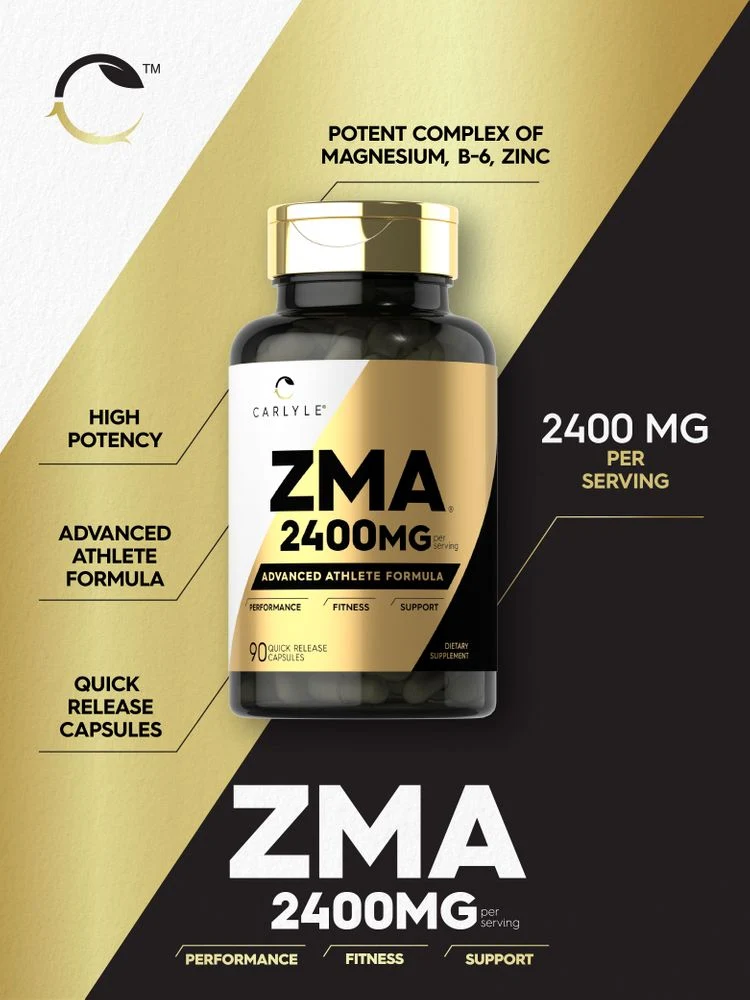 ZMA 2400mg per serving | 90 Capsules - Image 3