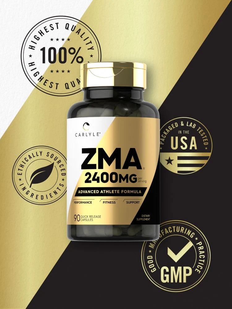 ZMA 2400mg per serving | 90 Capsules - Image 5